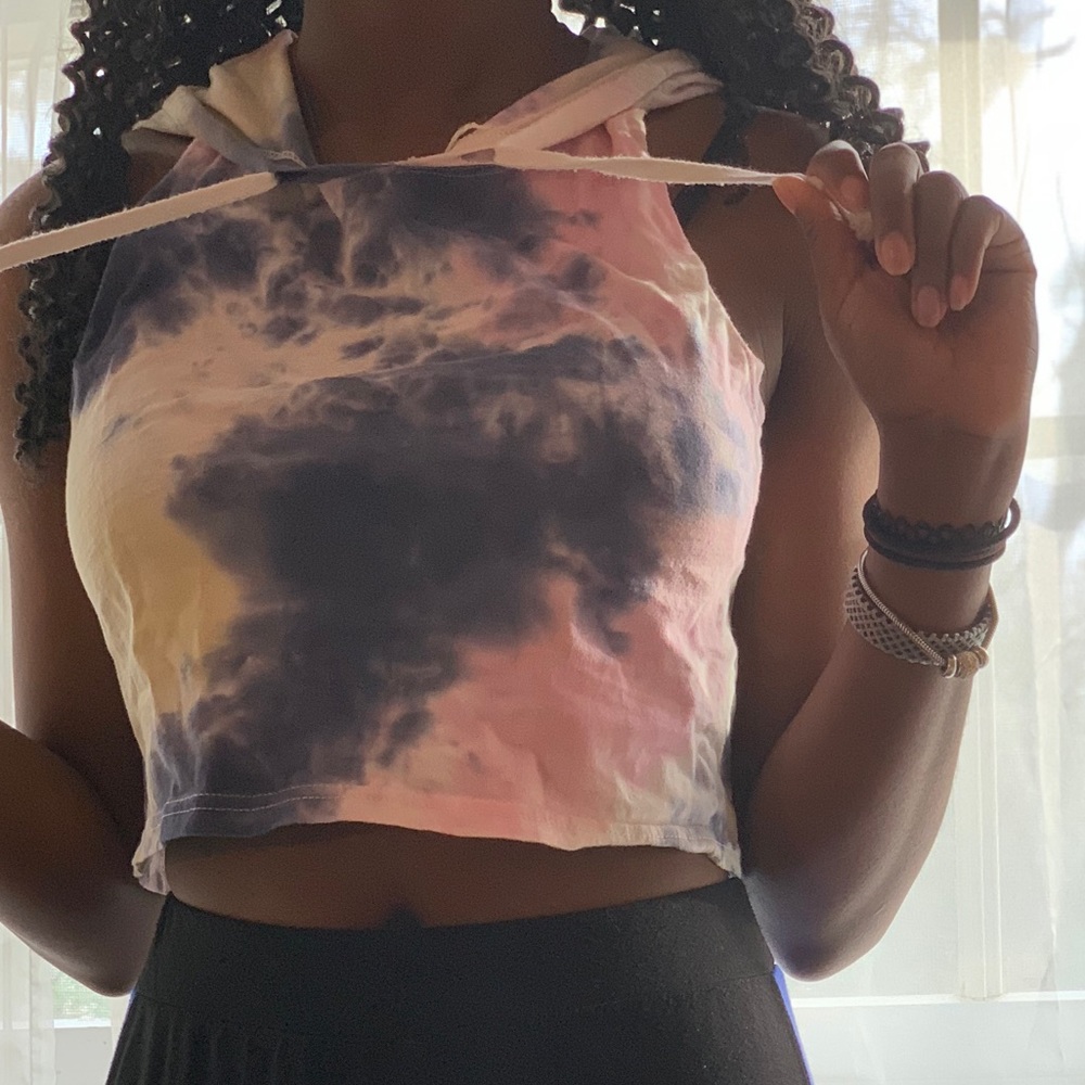 Tie dye crop top